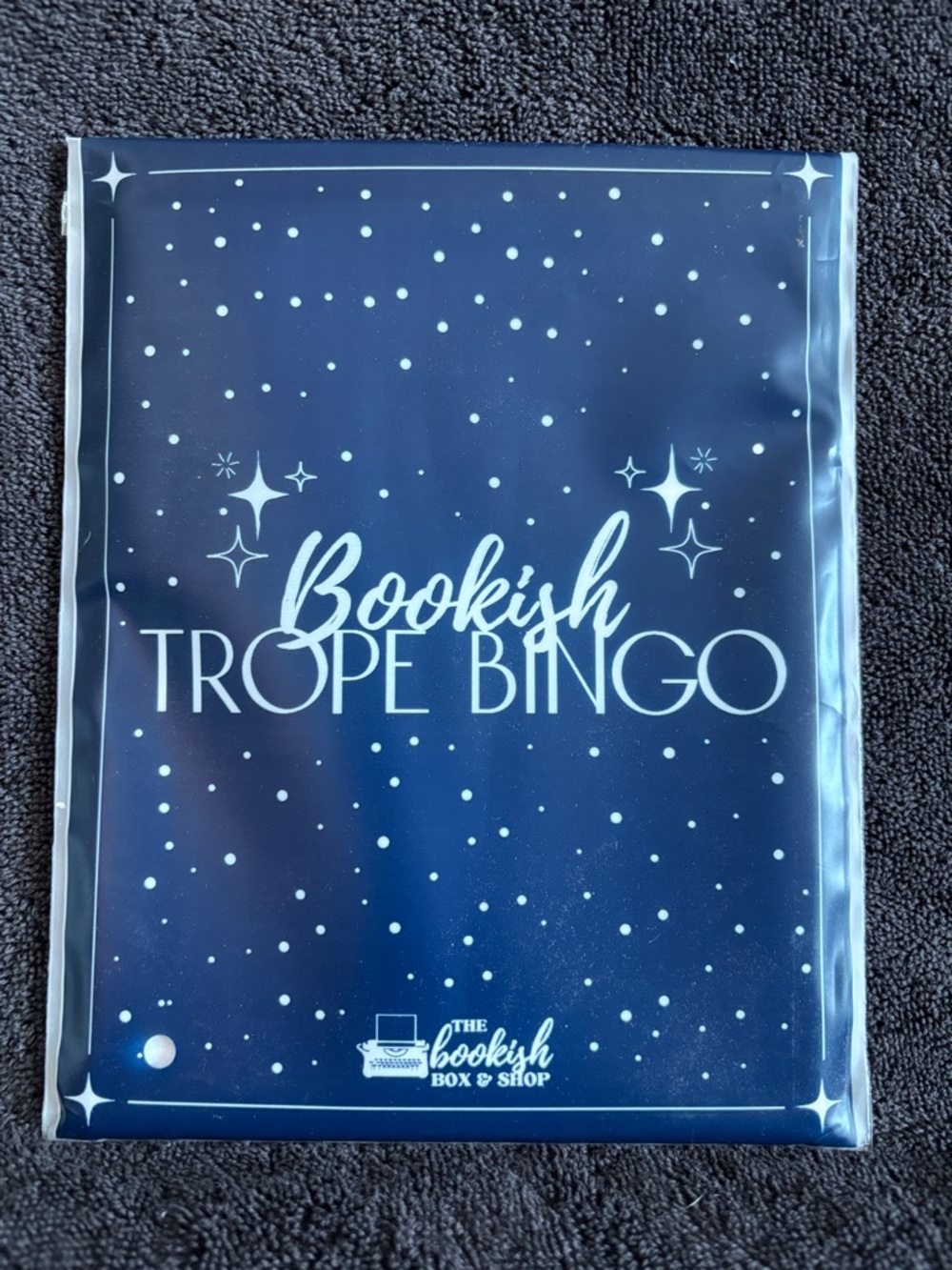 Bookish Box Trope Bingo Game Cards
